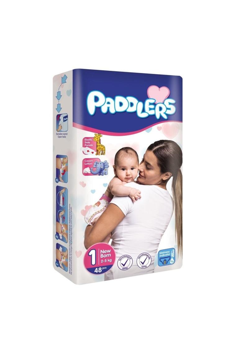Paddlers 1 Numara Newborn 48'li Eko Paket Bebek Bezi