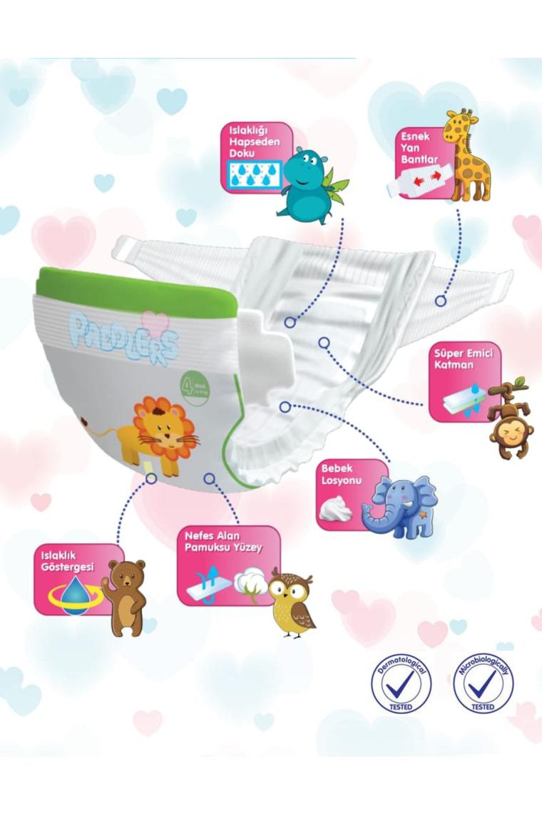 Paddlers 1 Numara Newborn 48'li Eko Paket Bebek Bezi
