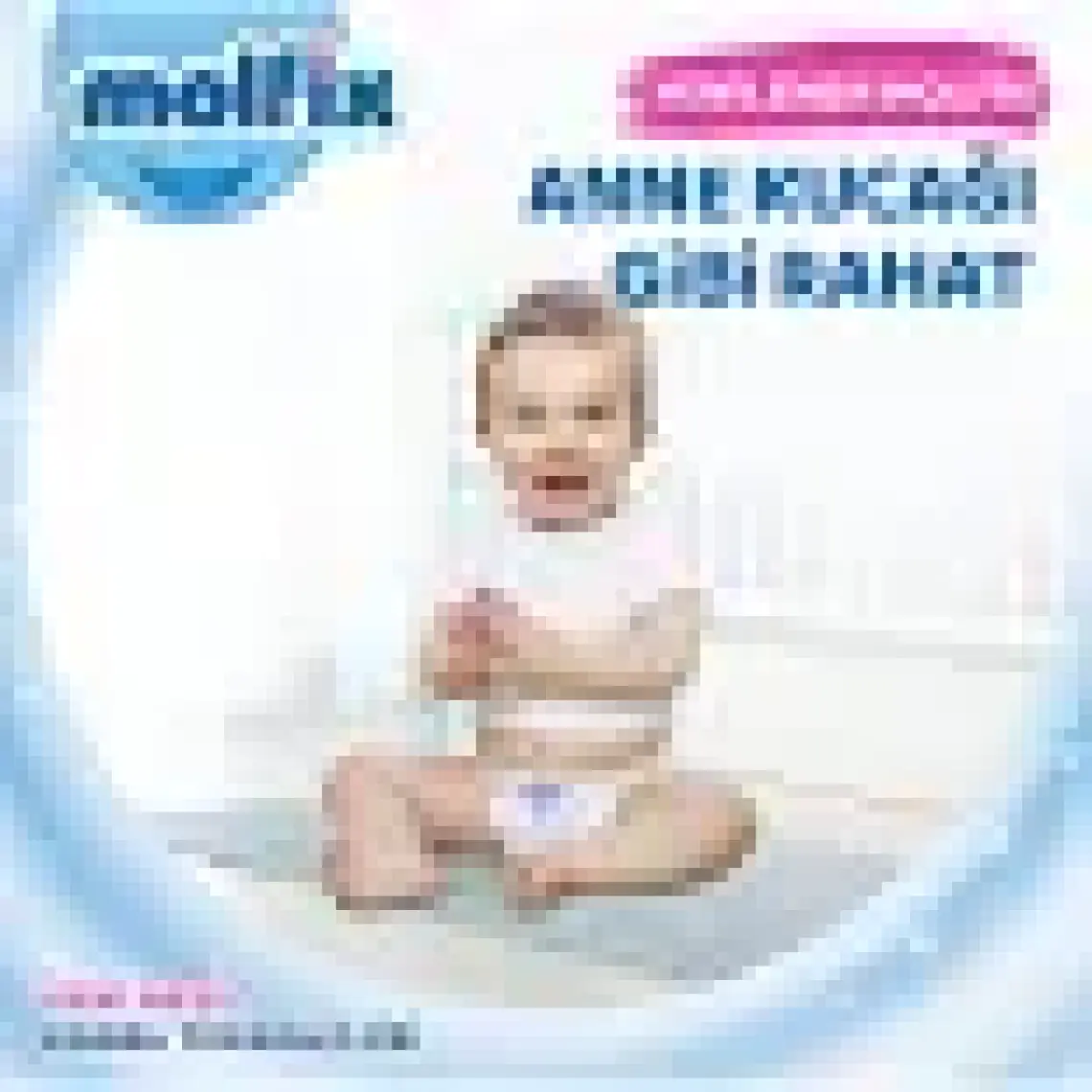 Molfix Bebek Bezi 6 Beden E.large Hiper Ekonomi Paketi 124 Adet