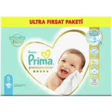 Prima Bebek Bezi Premium Care 5 Numara 74 Adet Ultra Fırsat Paketi