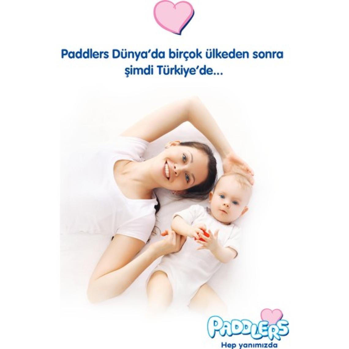 Paddlers 3 Numara Midi 160 Adet Aylık Paket Bebek Bezi