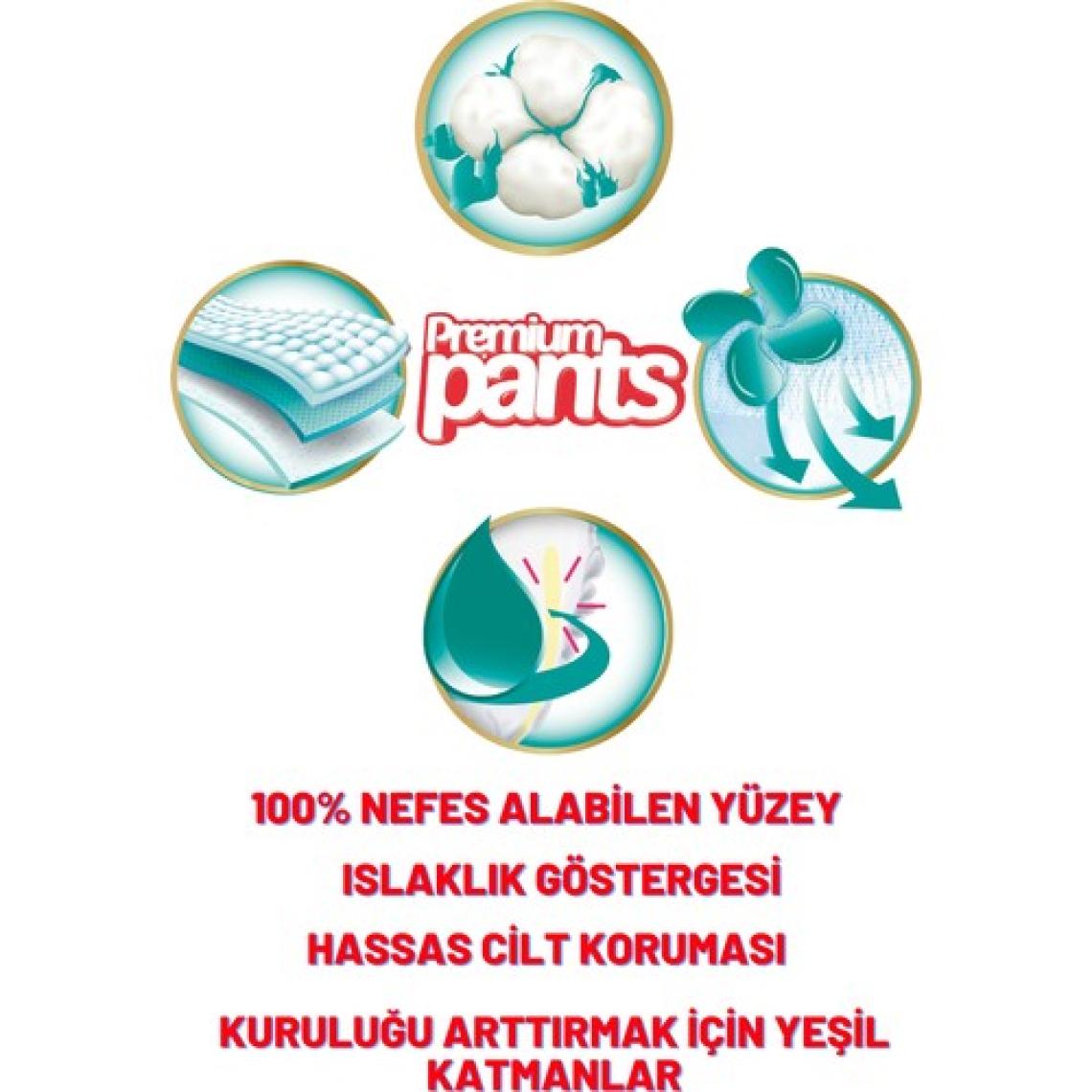 Predo Baby Premium Pants Külot Bezi 3 Numara (4-9kg) Mıdı 44 Adet