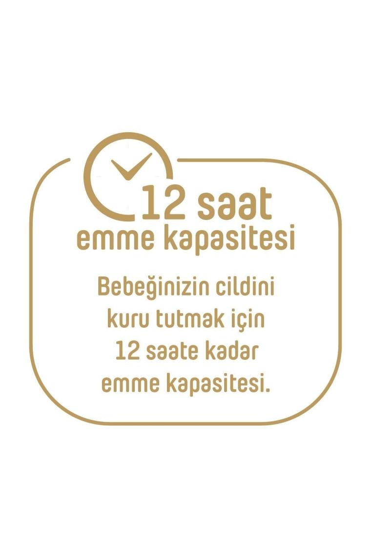Organik Pamuklu Cırtlı Bez 4'lü Paket 6 Numara Xlarge 128 Adet