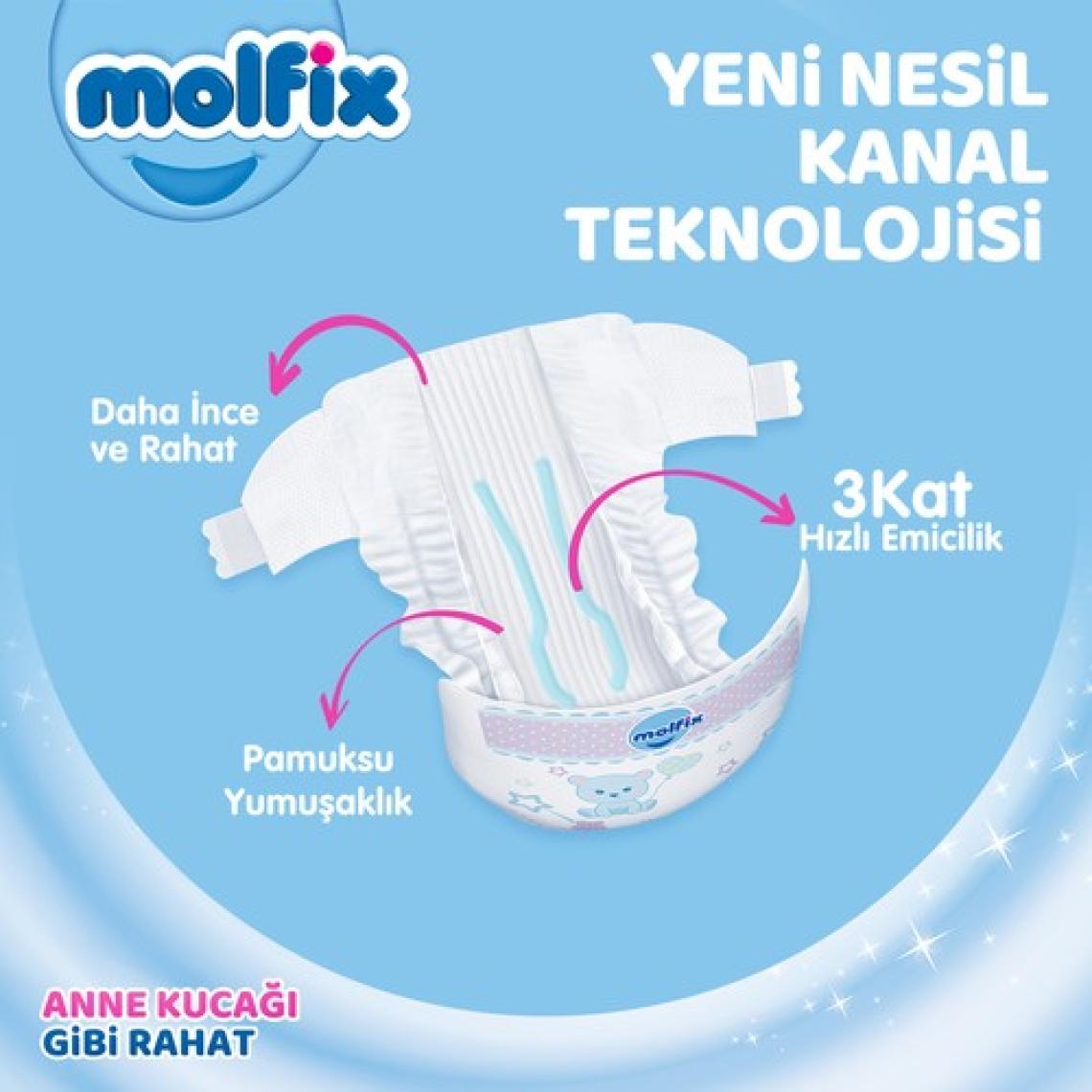 Molfix 4 Beden Maxi 81'li Bebek Bezi