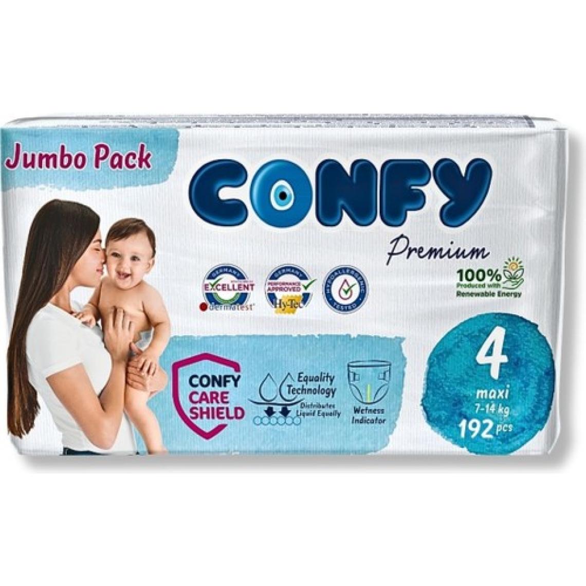 Premium 4 Numara Bebek Bezi Maxi 7 - 14 Kg 192 Adet