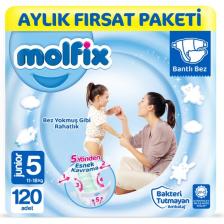 Molfix 5 Numara Junior 120'li Bebek Bezi