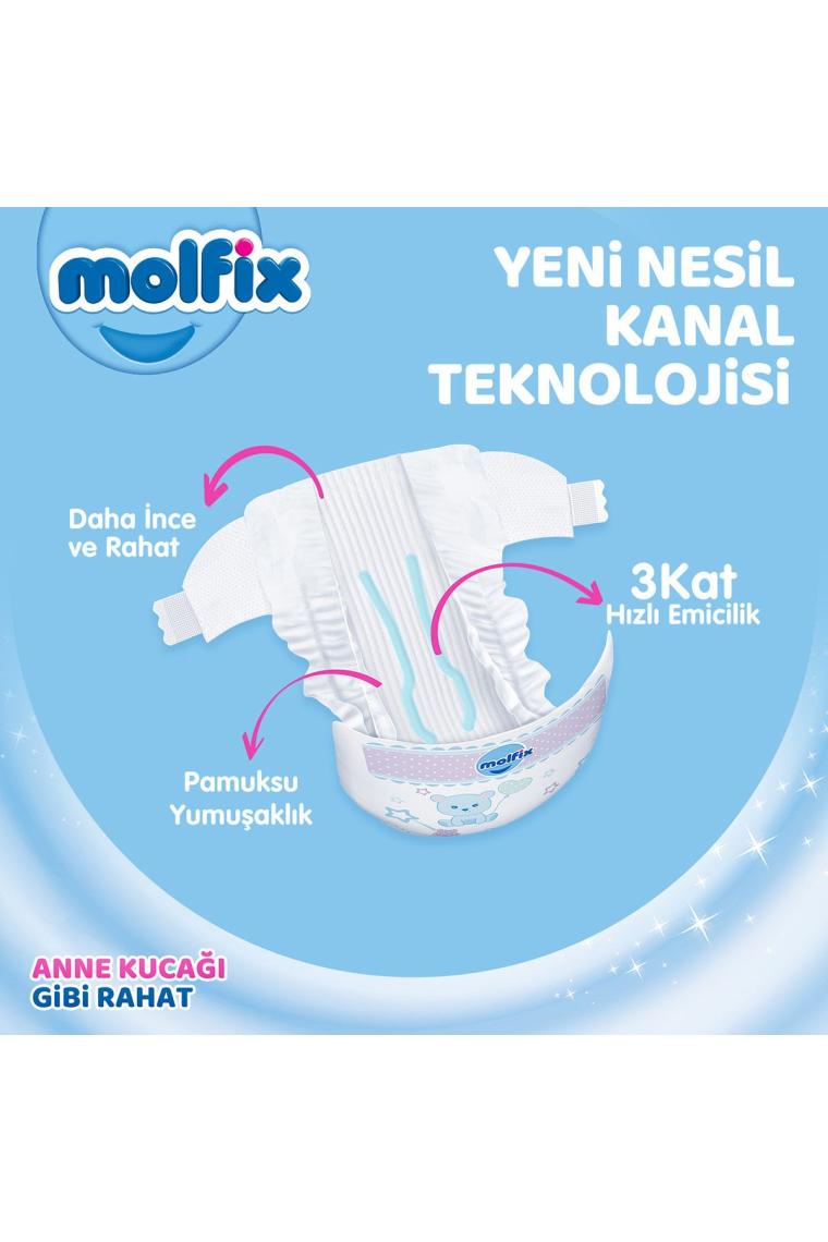 Molfix Külot Bebek Bezi Beden:5 (12-17KG) Junior 88 Adet Ekonomik Fırsat Pk