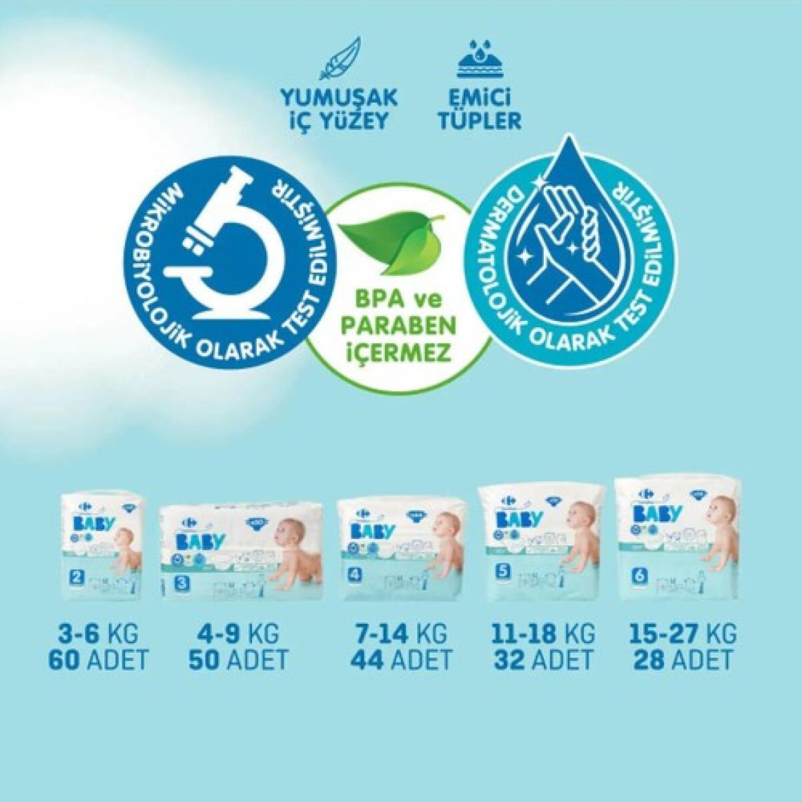 Carrefour Baby 6 Beden Xl 28'li