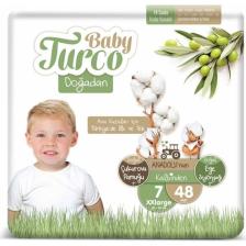 Baby Turco Doğadan 7 Numara XX Large 48'li Bebek Bezi