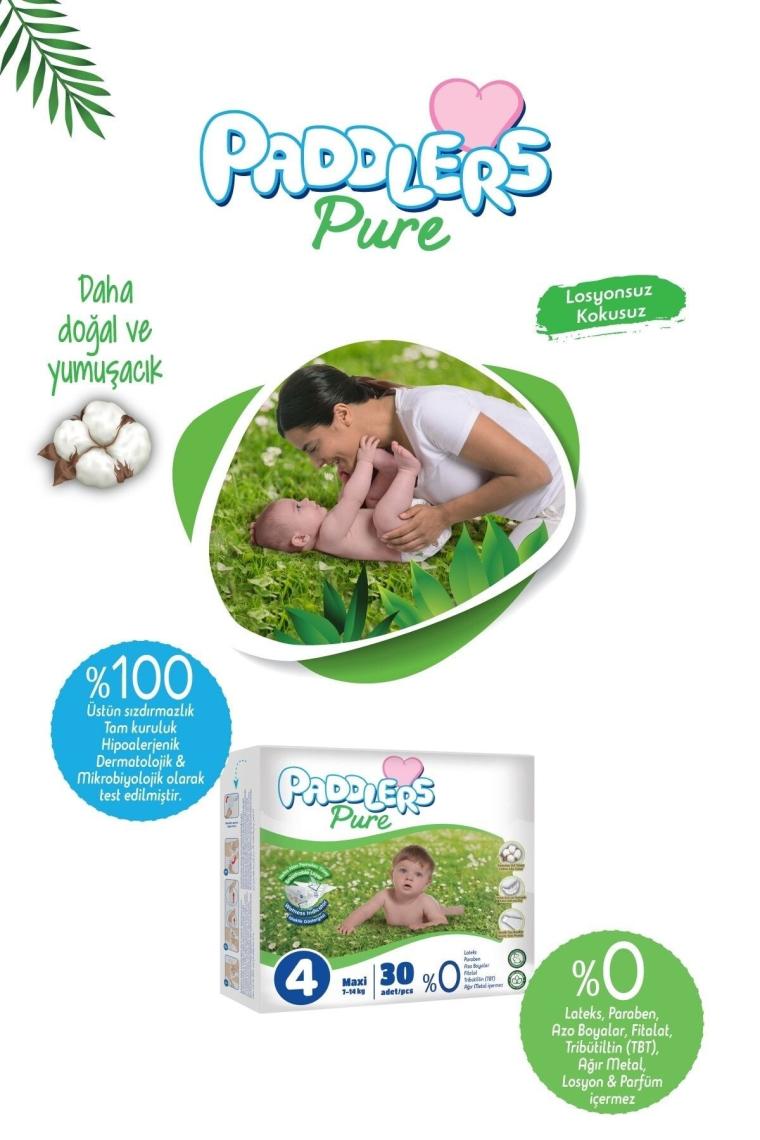 Pure Bebek Bezi 2 Numara Mini 152 Adet ( 3-6 Kg ) Süper Fırsat Paketi