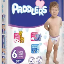 Paddlers 6 Numara X-Large 38 Adet (15+kg) Jumbo Paket