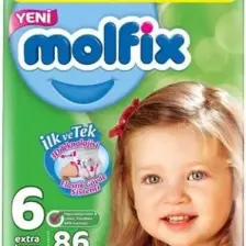 Molfix Bebek Bezi 6 Beden Extra Large Ultra Avantaj Paketi 86 adet