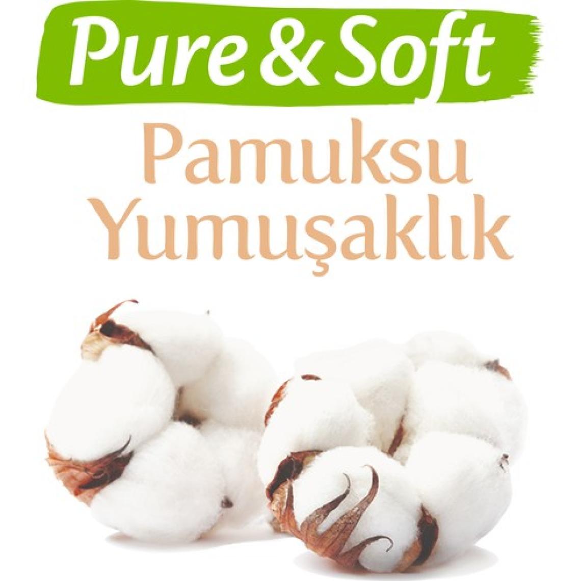 Molfix Pure&Soft 4 Numara Maxi 56 Adet Süper Fırsat Paketi Bebek Bezi
