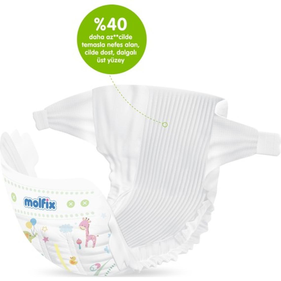 Molfix Pure&Soft 4 Numara Maxi 56 Adet Süper Fırsat Paketi Bebek Bezi