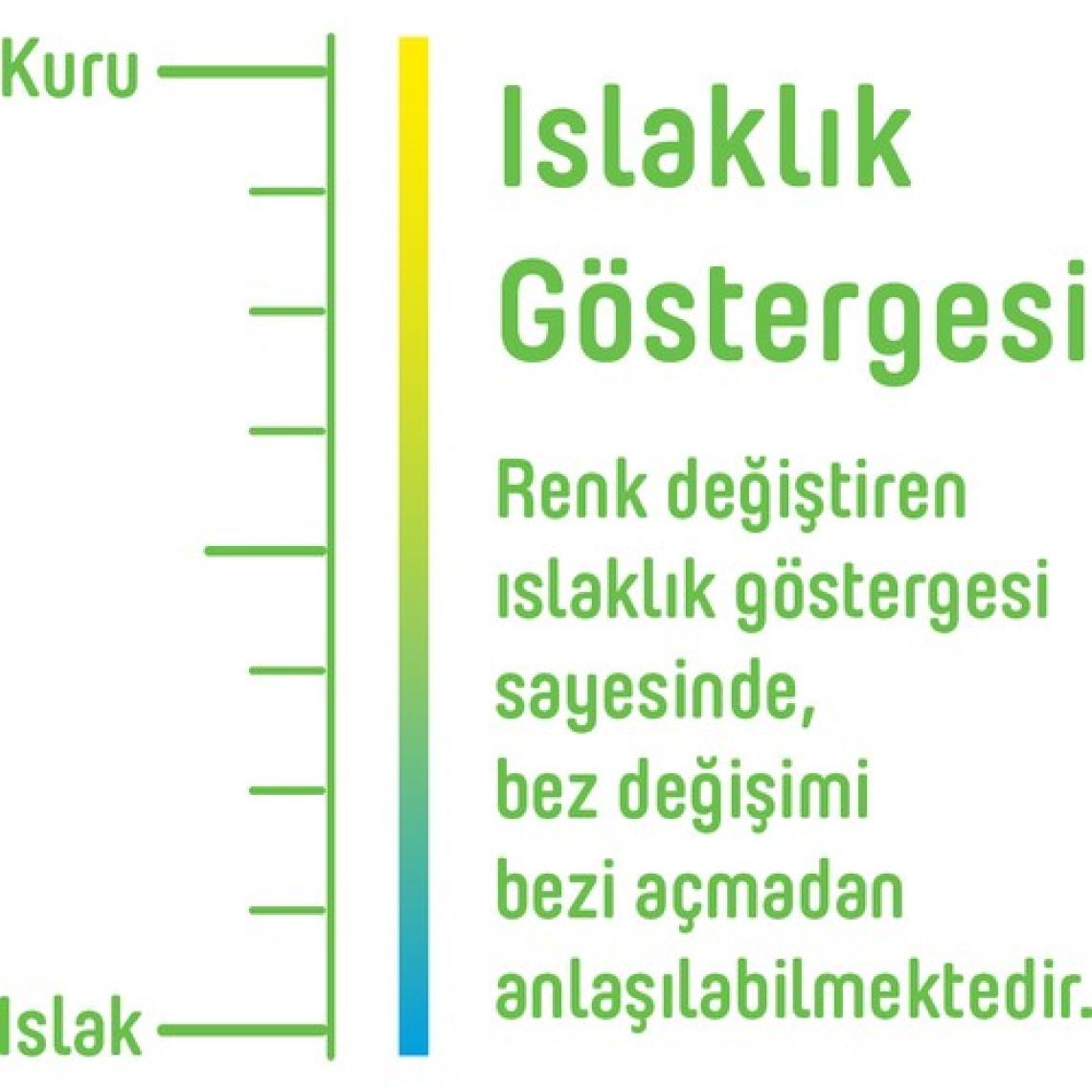 Pure Baby Organik Bambu Özlü Külot Bez 4'lü Paket 5 Numara Junior 160 Adet