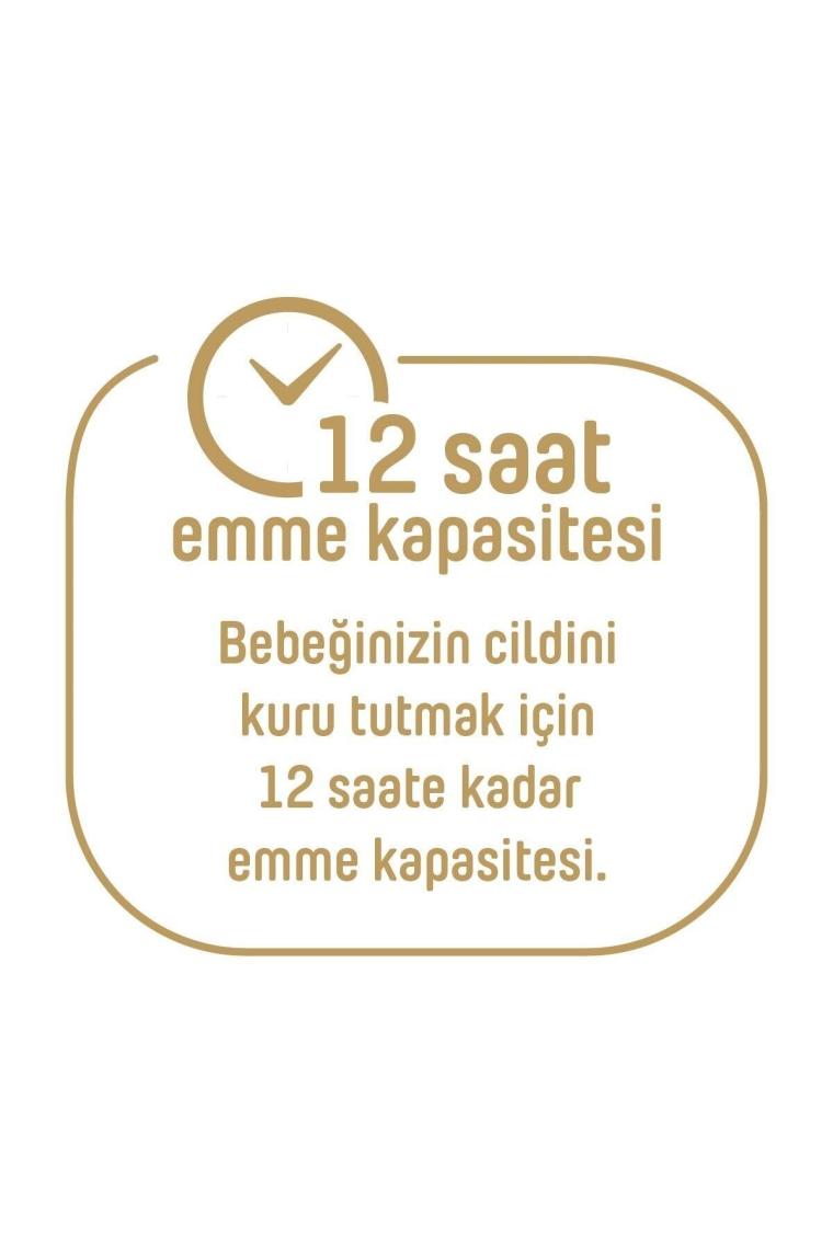 Pure Baby Organik Pamuklu Cırtlı Bez 4'lü Paket 5 Numara Junior 160 Adet