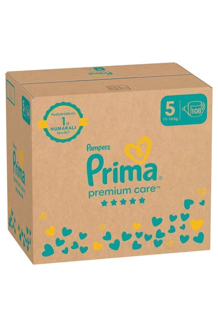 Prima Premium Care 5 Numara Junior 108'li Bebek Bezi