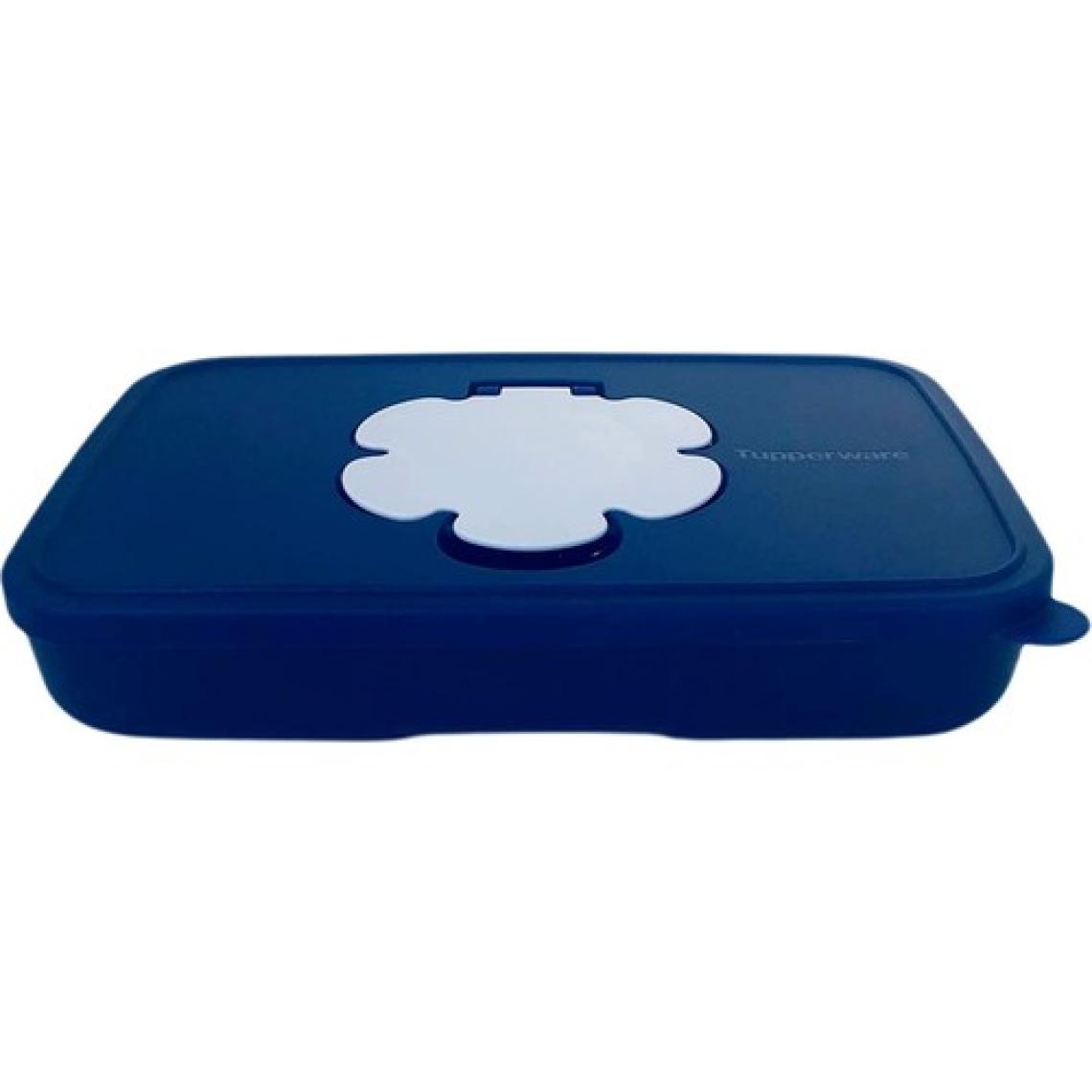 Tupperware Islak Mendil Için Kutu, Makyaj Bebek Çocuk 650 Ml, Koyu Mavi, Mavi