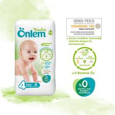Önlem Botanika 4 Numara Maxi 8'li Deneme Paketi Bebek Bezi