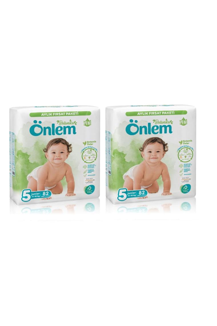 Botanika 5 Numara Bebek Bezi Fırsat Paketi Junior 78 Adet X 2 Paket