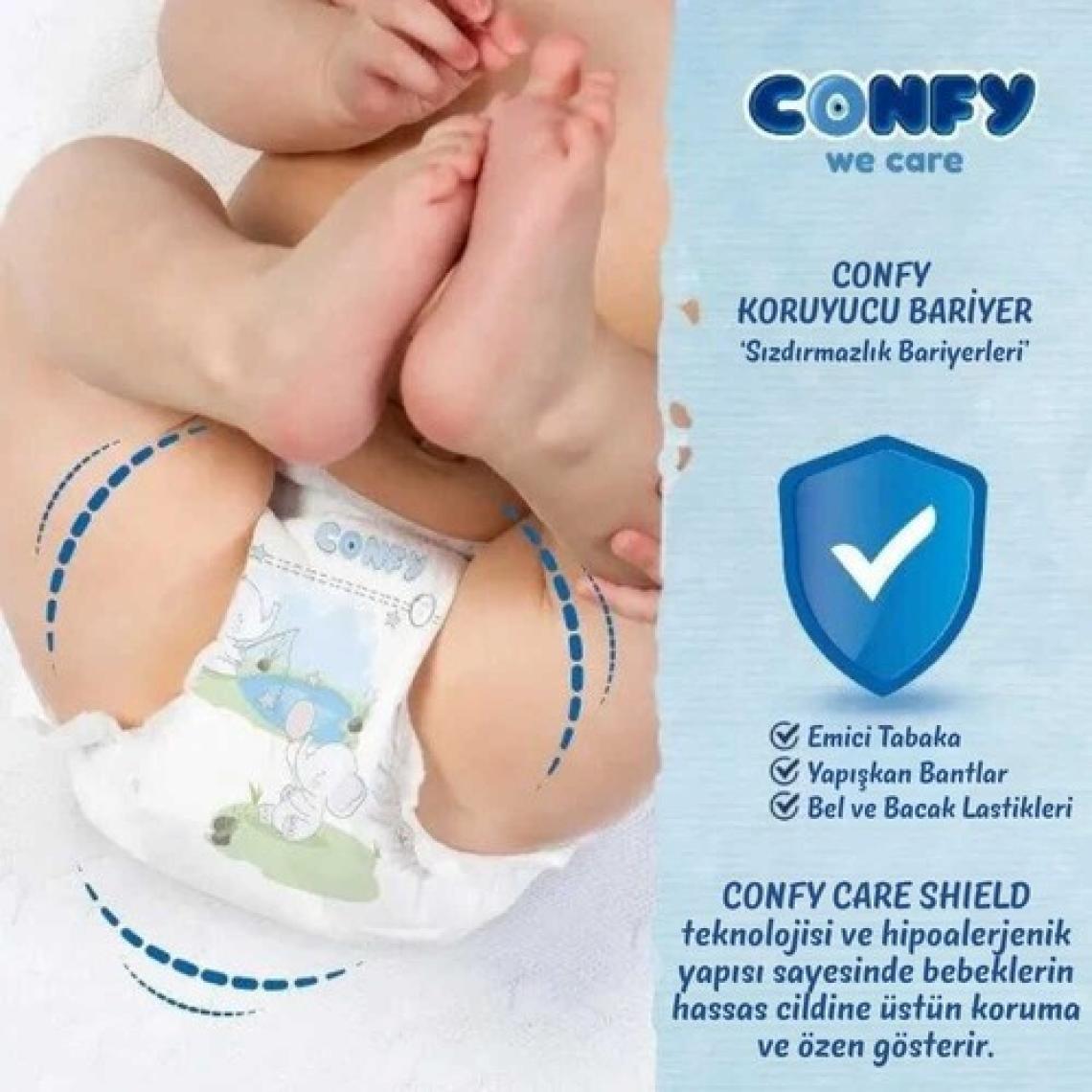 Confy Premium 5 Numara Bebek Bezi Junior 11 - 18 KG 26 Adet
