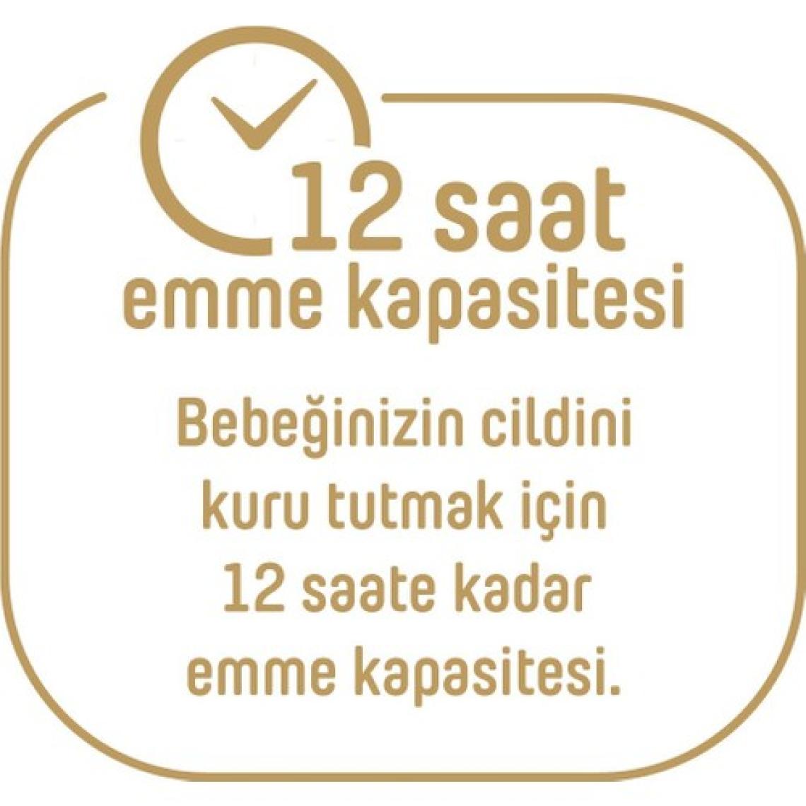 Pure Baby Organik Pamuklu Cırtlı Bez Tekli Paket 6 Numara Xlarge 32 Adet