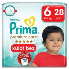 Prima Premium Care Pants 6 Numara Extra Large 28'li Külot Bez