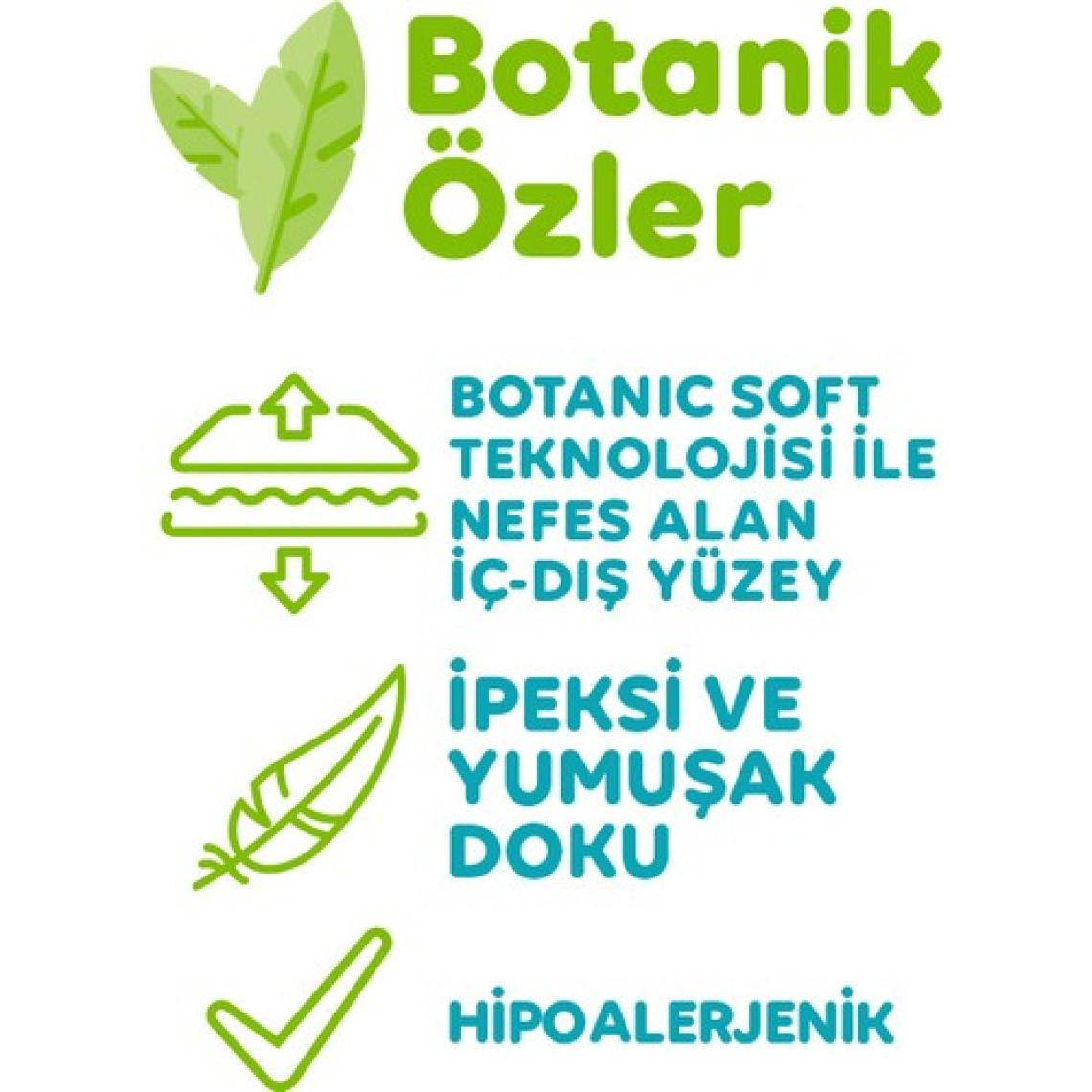 Önlem Botanika 4+ Numara Maxi Plus 62'li Bebek Bezi
