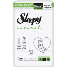 Sleepy Natural 6 Numara XLarge 88'li Bebek Bezi