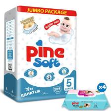 Pine Junior (11-25 kg) 28 Adet Bebek Bezi
