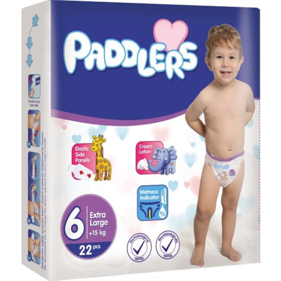 Paddlers 6 Numara Extra Large 22'li Eko Paket Bebek Bezi