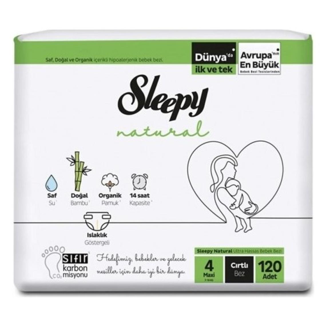 Sleepy Bebek Bezi 4 Numara Jumbo 120'LI