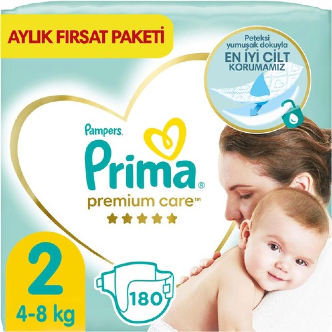 Prima Premium Care 2 Beden Aylık Fırsat Paket 180’li