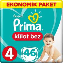 Prima Külot Bebek Bezi 4 Beden 46 Adet Maxi Ekonomik Paket