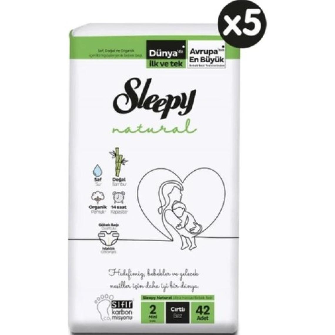 Sleepy Bebek Bezi Ekstra Fırsat Paketi 2 Numara 3-6 Kg Mini 210 Adet