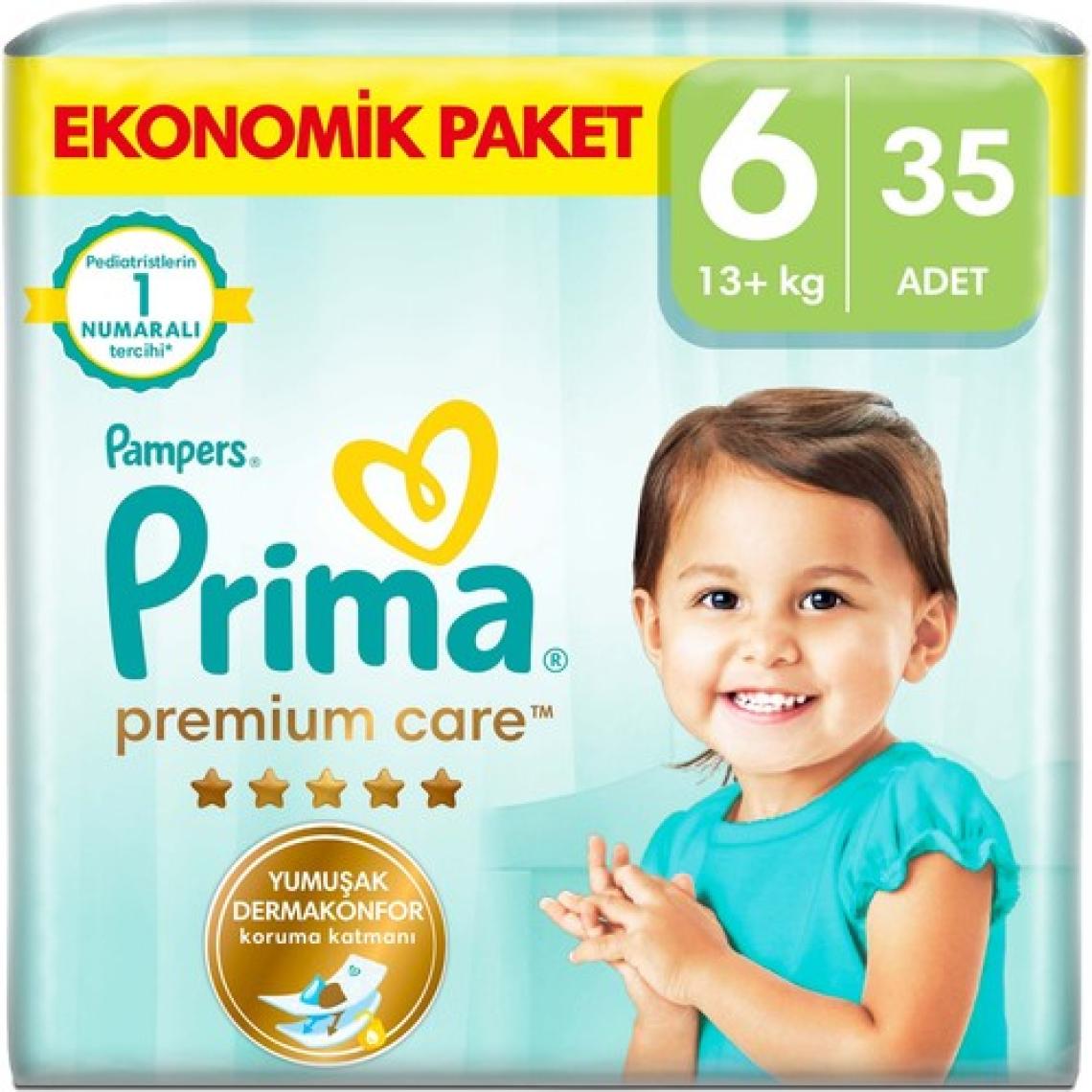 Prima Premium Care 6 Numara Extra Large 35'li Bebek Bezi