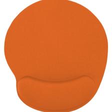 Turuncu Bilek Destekli Ergonomik Kaymaz Taban Mouse Pad