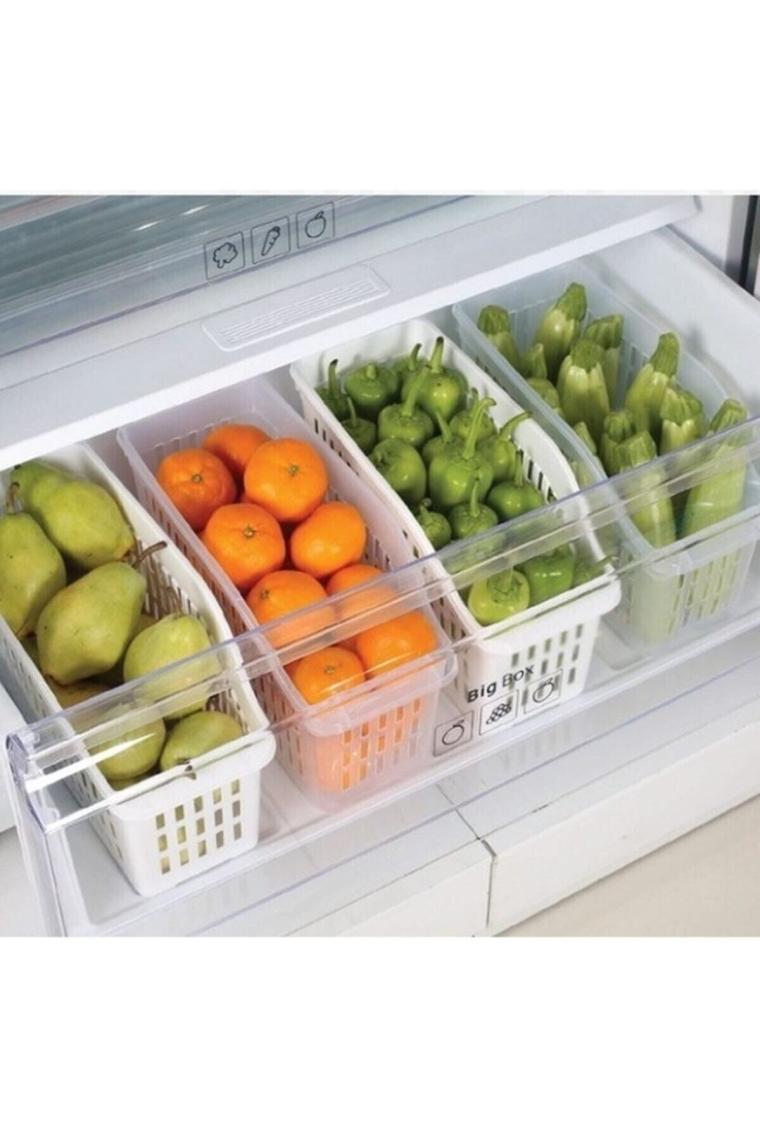 Olgun Home Buzdolabı Sepeti Dolap Içi Düzenleyici Organizer