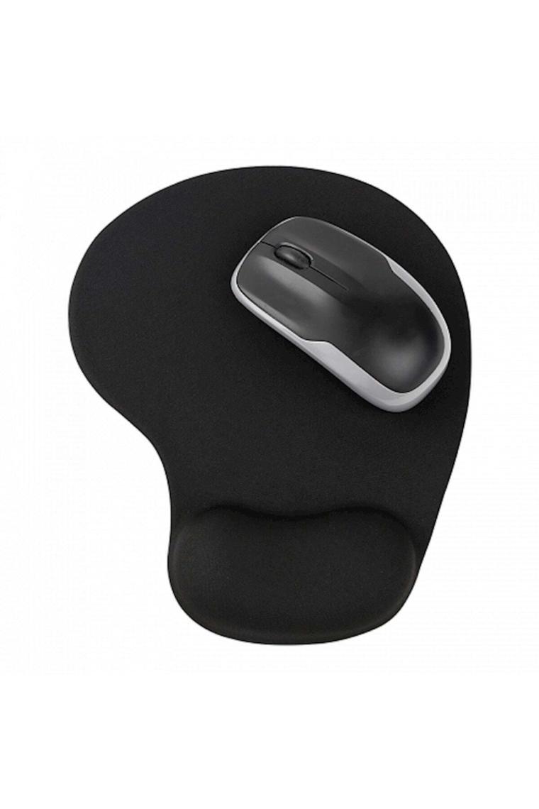 Siyah Jel Bileklikli Mouse Pad