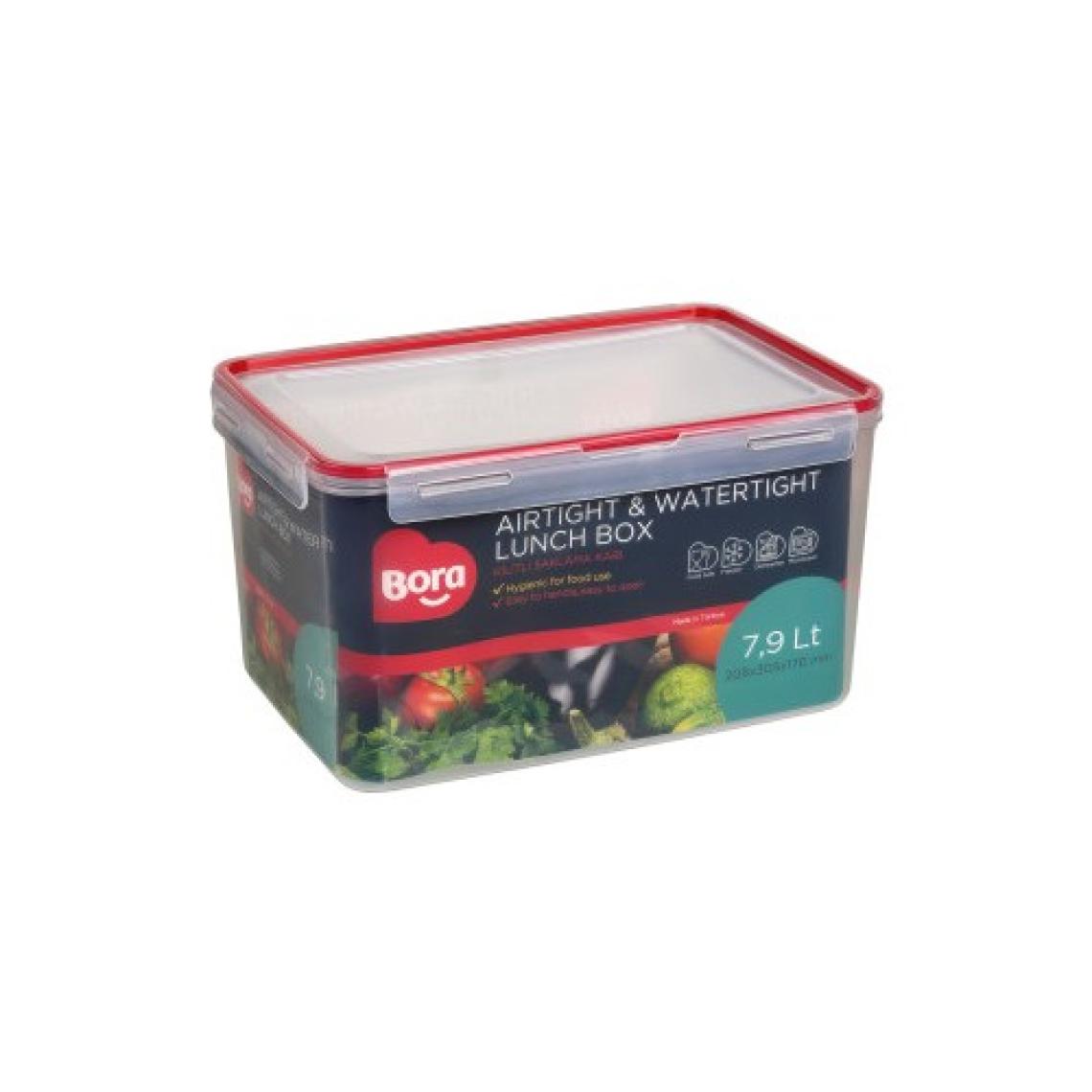 Bora Plastik Click Dikdörtgen 7,9 lt  BO890