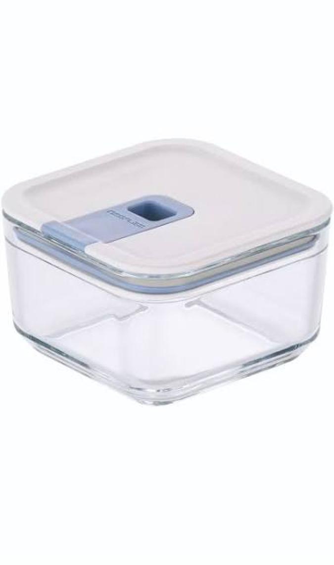 Neoflam Perfect Seal Kare Cam Saklama Kabı Bej 500ML