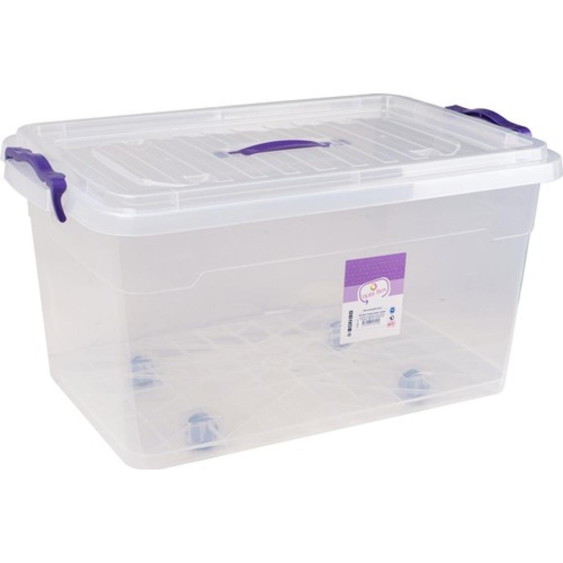 Hobi Box Saklama Kabı 50 Lt (Tekerlekli)