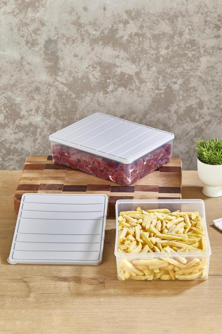 Selka Home Selka Nora 2 Adet 4 Lt. Saklama Kabı