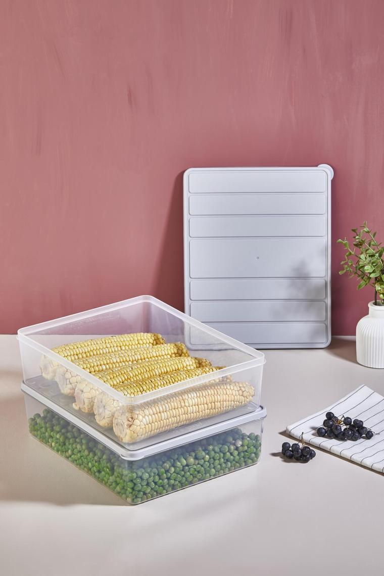 Selka Home Selka Nora 2 Adet 4 Lt. Saklama Kabı