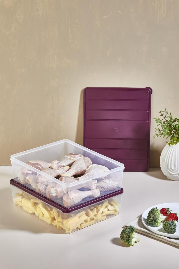 Selka Home Selka Nora 2 Adet 4 Lt. Saklama Kabı