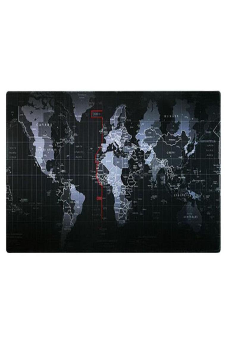 Dünya 1 Oyuncu Mouse Pad 32x24 Cm Kaymaz Dikişli
