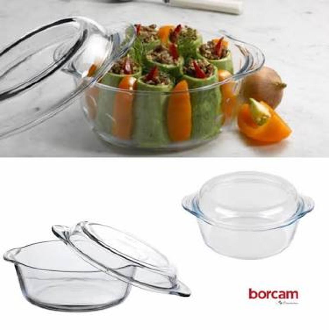Paşabahçe Borcam Kapaklı Tencere