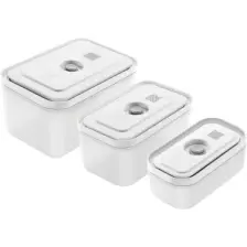 Zwilling 368040030 Vakumlu Plastik Saklama Kabı 3 Parça