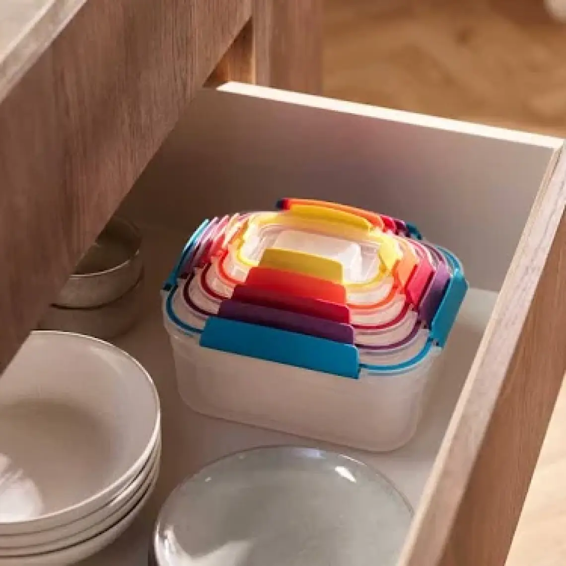 Joseph Joseph 81081 Nest Lock 5 Parça Saklama Kabı Seti - Çok Renkli