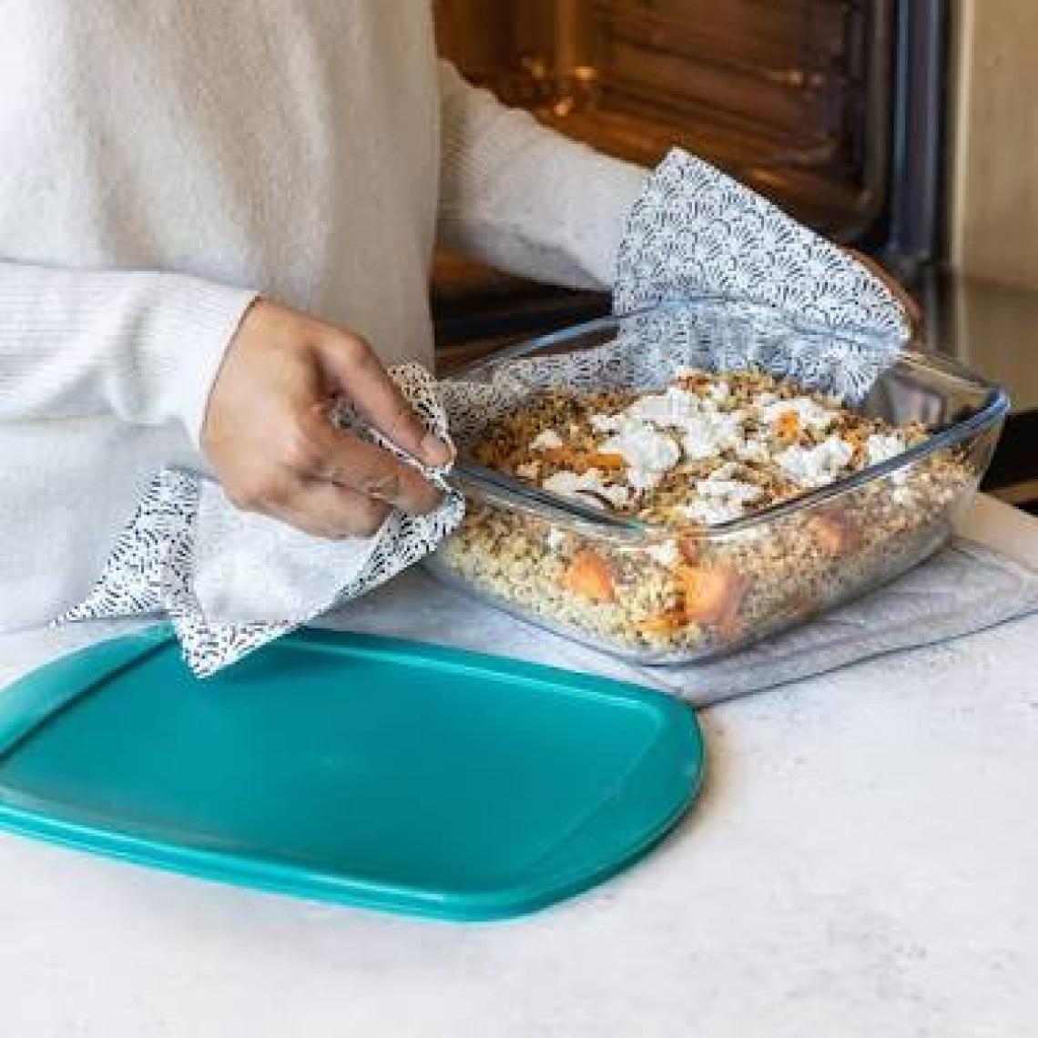 Pyrex 215P000/7046 Dikdörtgen Saklama Kabı 1,1l